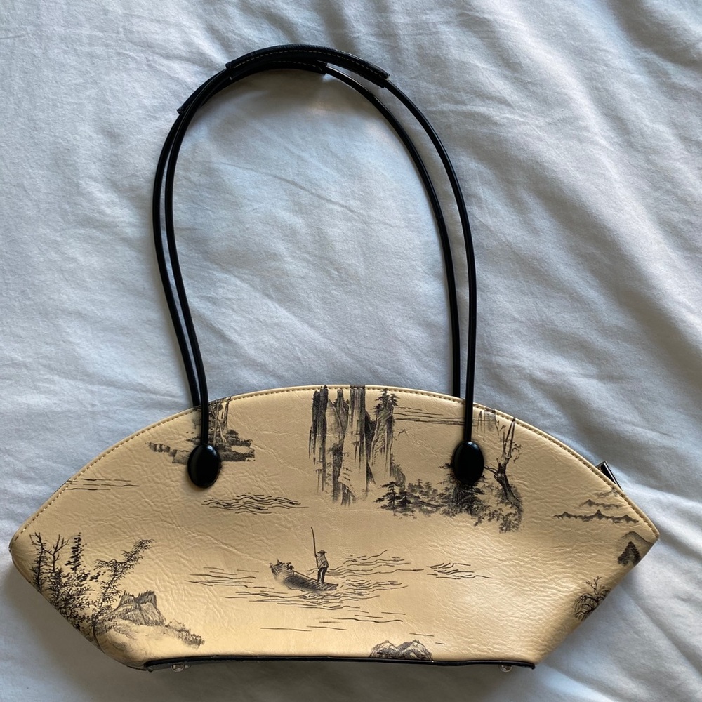 Tan mini bag